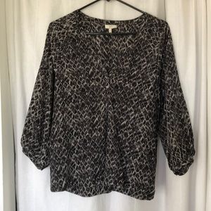 Joie silk blouse sz s